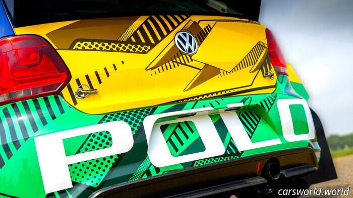 VW Fabricó Un Auto De Rally Retro Harlequin | Carscoops